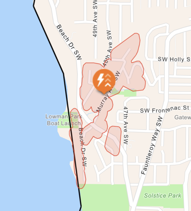 Winds take out power for more than 300 in West Seattle | Westside Seattle